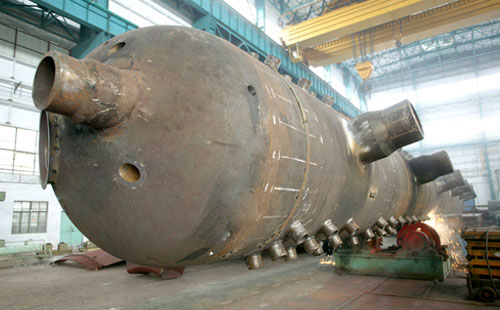 東方鍋爐廠生產的60萬超臨界汽包